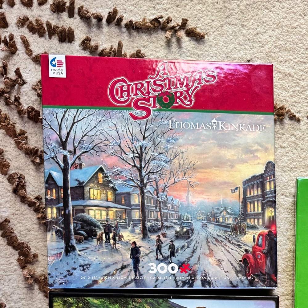 Thomas Kinkade Christmas Story Puzzle